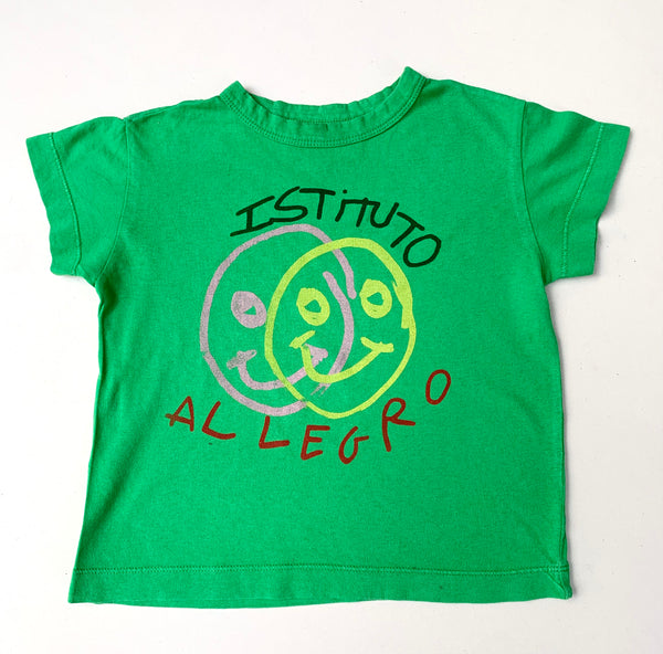 Playera Alegro verde 3 años