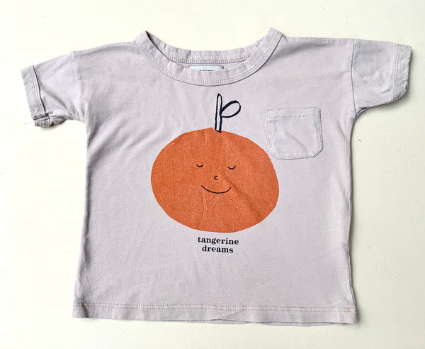 Playera mandarina beige 18-24M