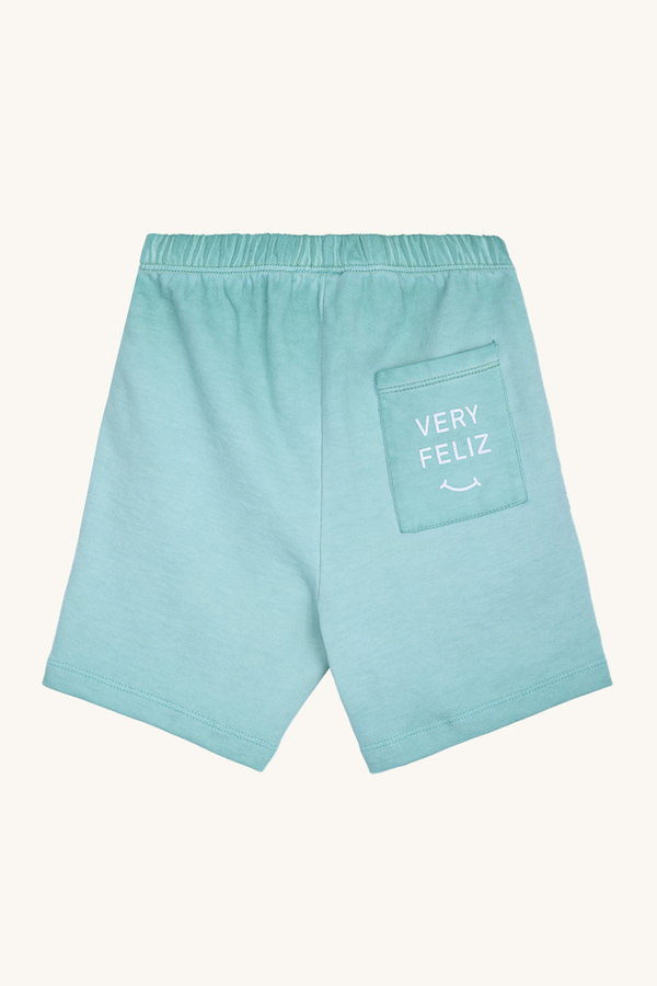 SHORT ACID WASH MENTA FRESCA